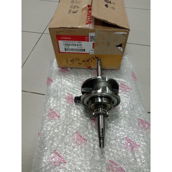 CRANKSHAFT/KRUCKAS/STANGSEHER/BANDULSTANG,ASSY,VARIO150,KODE,K59,ASLI/ORI/HGP - Image 3