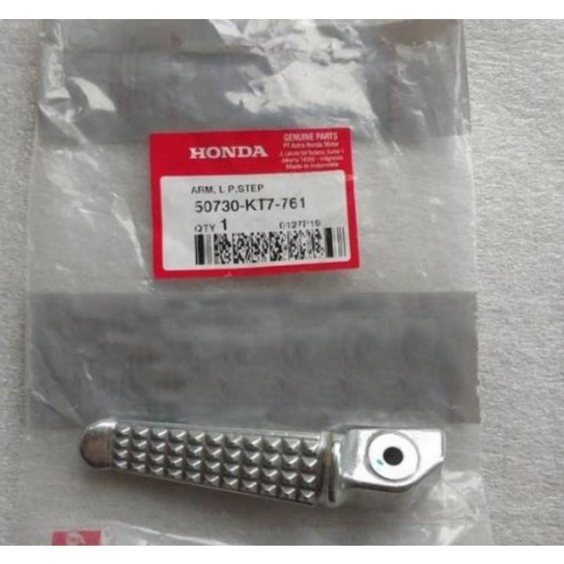 injekan kaki/ step/ fotstep belakang CBR/CB/Sonic/GTR 150 1set kanan+ kiri asli/ORI