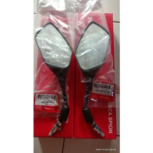 sepion/spion/miror comp L+R kanan kiri +karet+mur+adaptor/Baud PCX 150/160